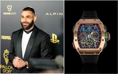 benzema ballon d'or richard mille|Benzema wore a $500k Richard Mille at this year’s .